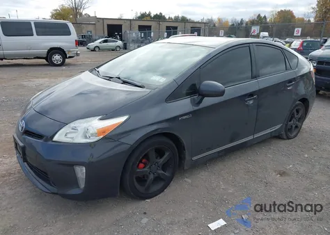 2013 Toyota Prius Three из США, поврежденный, VIN JTDKN3DU6D1674890